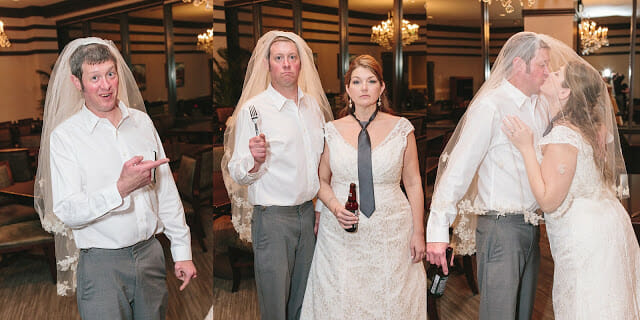 Bride and Groom Wedding portrait 3