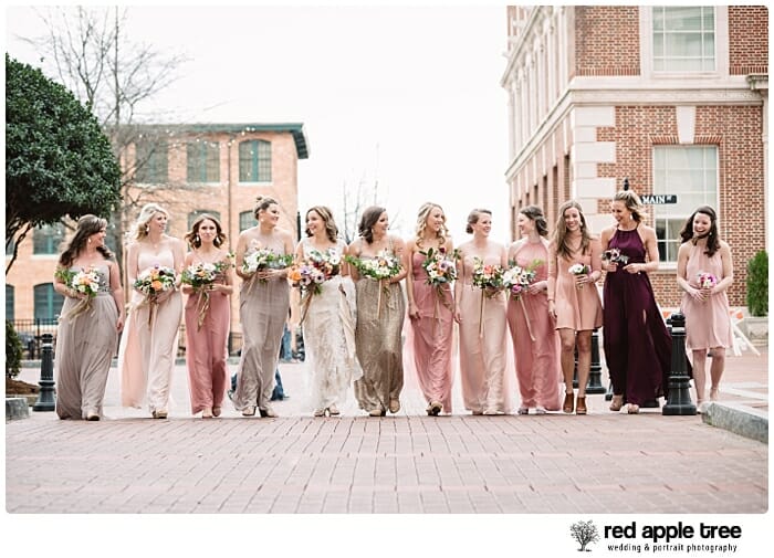 Wedding bridesmaid portrait