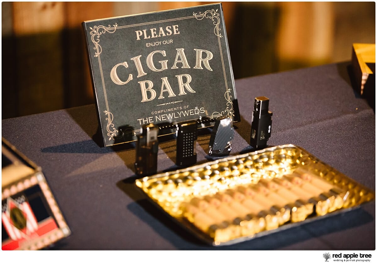 Wedding Cigar Bar