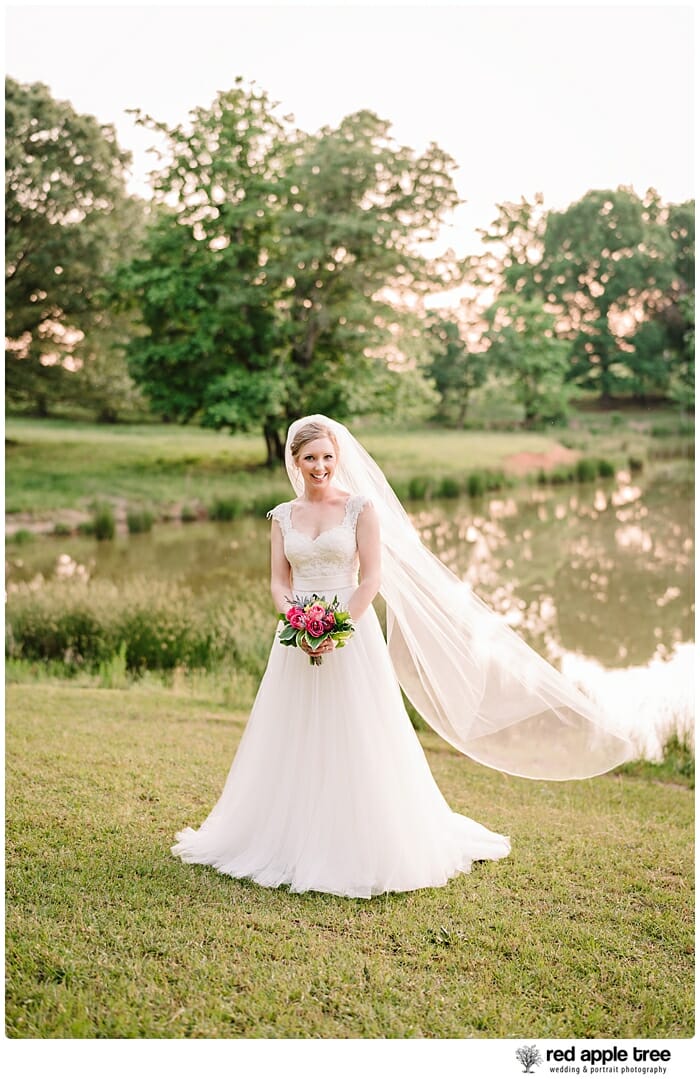 Bridal Portrait at lake 2