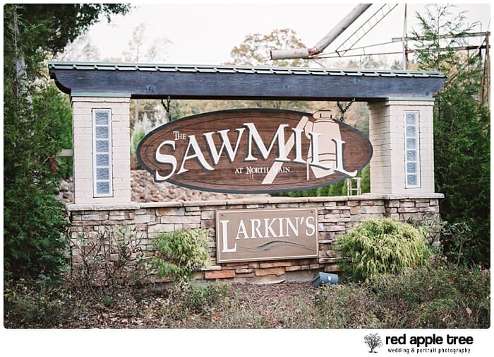 Wedding Venue Sign The Sawmill