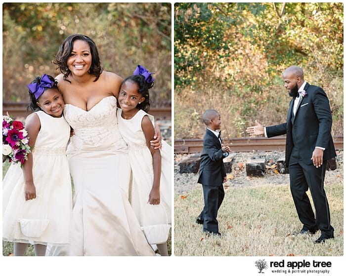 Wedding Portraits with Bride and Groom