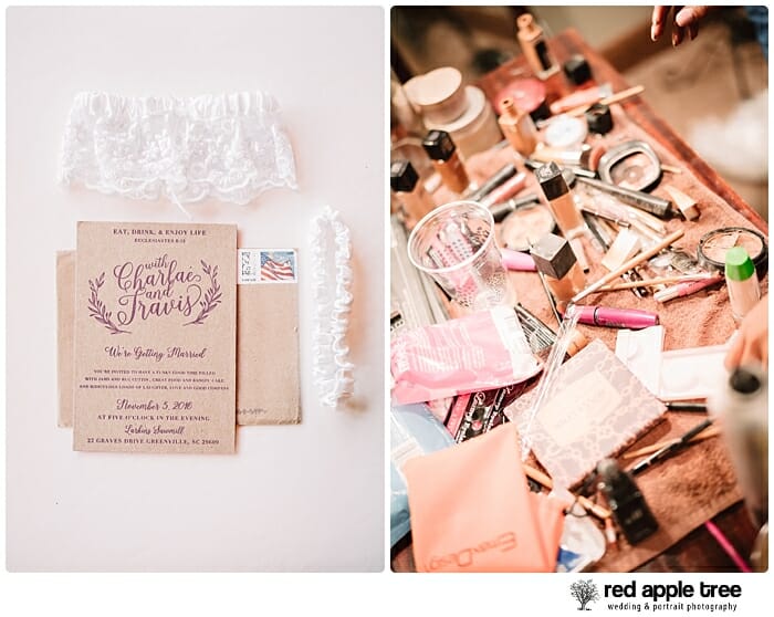 Wedding Makeup station